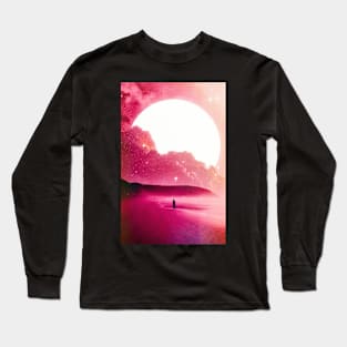 Roseate Shore Long Sleeve T-Shirt